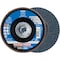 Pferd Flap Disc, 5''x5/8-11, Z SG POWER STEELOX, 50 Grit, T27, Flat, Zirconia 64557 - alternate 1